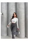 Toparlayıcı Yüksel Bel Tayt