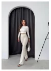 Toparlayıcı Yüksel Bel Tayt