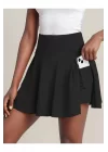 Şortlu Cepli Tenis Etek