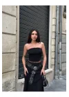 Dantel Straplez Crop Top | Şık ve Zarif Tasarım