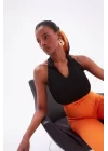 Halter Yaka Crop Bluz