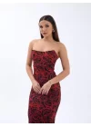 7006 ELBİSE-KIRMIZI