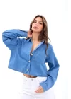 7367 KOT GÖMLEK-MAVİ
