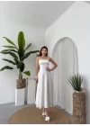 Acco Taş Detaylı Elbise