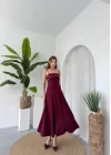 Acco Taş Detaylı Elbise