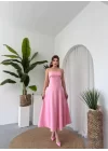 Acco Taş Detaylı Elbise