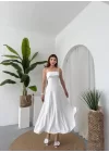 Acco Taş Detaylı Elbise