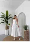 Acco Taş Detaylı Elbise