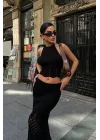 Adela Kroşe Etek Takım 9504-01