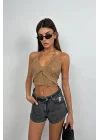 Ajurlu Crop Büstiyer
