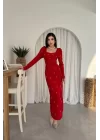 Akit İnci Detaylı Elbise