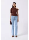 Aksesuar Detay Cutout Bluz