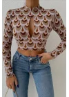 Autumn Cut Out Bluz 3018-08