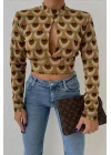 Autumn Cut Out Bluz 3018-08