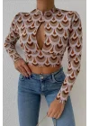 Autumn Cut Out Bluz 3018-08