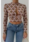 Autumn Cut Out Bluz 3018-08