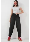 Baggy Kot Pantolon 6700 - Siyah
