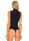 Balıkçı Yaka Ipek Jarse Bodysuit