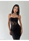 Begonia İp Askılı Elbise