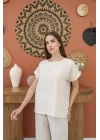 Oranj T-Shirt Ve Pantolon Takım