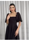 Benjamin Çan Etekli Midi Boy Elbise