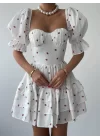 Beyaz Mini Elbise