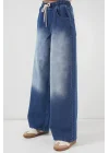 Bol Paça Kot Pantolon 6705 - Lacivert