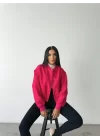 BOMBER MONT CYRUS KUMAŞ - Fuşya