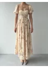 Camila Bağlamalı Elbise