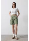 Cargo Cepli Şort - Siyah