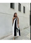 ÇİFT RENKLİ ELBİSE