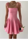 Clara Askılı Mini Elbise