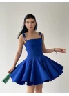 Clara Askılı Mini Elbise
