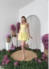 Clara Askılı Mini Elbise