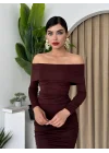 Dakota Drapeli Elbise