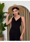 Darcy Sırt Dekolteli Tulum