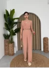Darcy Sırt Dekolteli Tulum