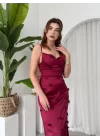 Dora Çiçek Detaylı Elbise