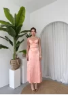 Dora Çiçek Detaylı Elbise