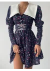 Dreamy İp Detaylı Mini Elbise