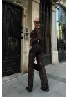 Evelyne Crop Dantelli Takım 9751-08
