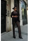 Evelyne Crop Dantelli Takım 9751-08