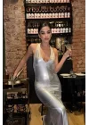 Felicia Sırt Dekolteli Elbise 2583-08