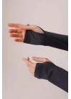 Fitilli Bluz Ve Pantolon Antrasit İkili Takım