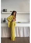GÖMLEK-PANTOLON TAKIM CUPRA KUMAŞ - Yağ Yeşili