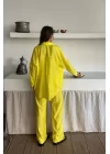 GÖMLEK - PANTOLON TAKIM - Sarı