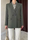 Füme Blazer Ceket