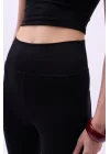 İspanyol Paça Yüksek Bel Tayt