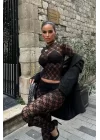 Janice Dantel Crop Takım 9752-08