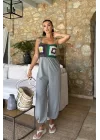 Jasmin Süzüneli Keten Tulum 1280-08